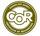 COR Workplace Safety Certificate of Recognition - Weaver Group Ltd. Serving Alberta & BC Oil & Gas, Civil Construction Facilities.