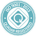 Certified ISO 9001 seal